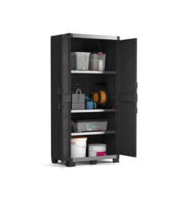 ARMADIO KETER "XL GARAGE" IN RESINA NERO, 89X54X188 CM